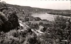 CPA the Face View and cliffs of General Caumont view and eliffs off Caumont