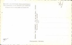 CPA the Face View and cliffs of General Caumont view and eliffs off Caumont