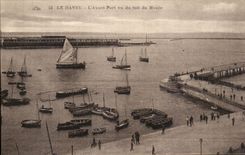 CPA Le Havre L Avant Port vu du toit du Musee