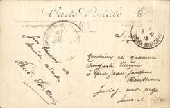 CPA Le Havre transatlAntico por el tiempo pesado