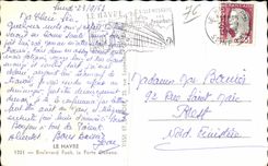 Bulevar de CPA Le Havre Foch la puerta de Oceane