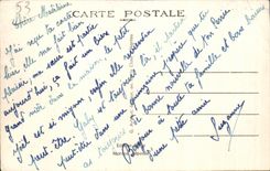 Corte interior de CPA Laval del castillo y de la vista en el viaducto