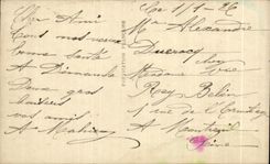 CPA Fantaisie Fleurs Bonne Annee Fer a cheval