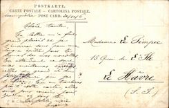CPA Ter Meulen Dans la Foret Attelage cheval ramassant du bois dans la foret