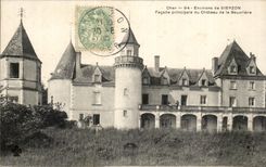 CPA Environs de Vierzon Facade principale du Chateau de la Beuvriere