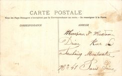 CPA Fontainebleau Le Palais Perspective du Chateau et de I Etang