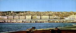 El frente de mar de CPA Argel considerado del embarcadero los tocadores hace frente al embarcadero