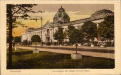 CPA Dusseldorf Kuns Palast im Kaiser Wiheim Park