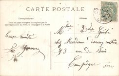 CPA Fantaisie Fleurs Bonne Fete Roses