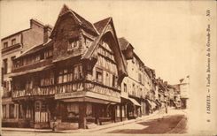 CPA Lisieux Vieilles Maisons de la Grande Rue Plantefor Carier 