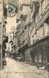 CPA Lisieux Rue aux Fevres Une des plus aneiennes de Lisieux 