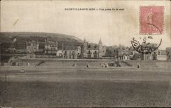 CPA Blonville on Sea Seen from of the sea