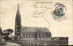 CPA Saint Aubin on Sea Church