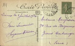 CPA Lisieux La Place Thiers La Cathedrale et la Poste L Ancien Palass Episeopal