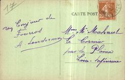 CPA Fouras La Falaise du Bois Vert et les Pontons a maree basse