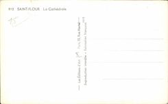 CPA Saint Flour the Cathedral