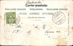 CPA Souvenir Des Alpes Anitier