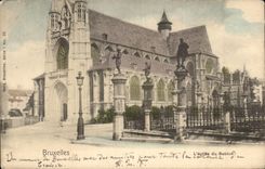 Iglesia de CPA Bruselas de la arena fina