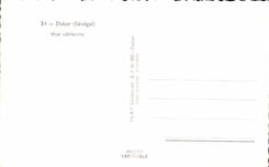 CPA Dakar Seen Air Senegal