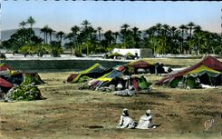 Escenas de CPA Campament de nomadas