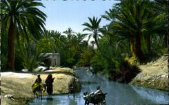 Escenas y tipos paso de CPA de lecho de un rio seco