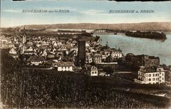 CPA Rudesheim on the Rhine
