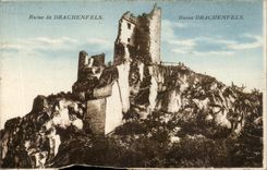 CPA Ruins drachenfels Ruine Drachenfels