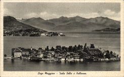 CPA Lago Maggiase balo Pallanea