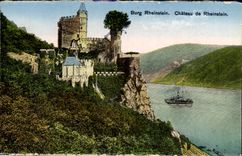 CPA Burg Rheinstein Chateau de Rheinstein 