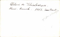 Photo Colonie de Tchecoslovaquie 1963