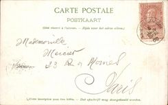 CPA Amberes interior de la bolsa de accion