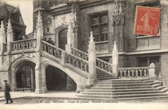CPA Rouen Law courts monumental Staircase