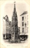CPA Rouen Fountain of the stone Cross