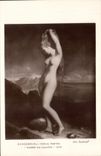 CPA Chasseriau Venus Marine Femme nue erotique
