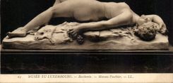 CPA Musee Du Luxembourg Baccbante Moreau Vauthier Femme nue erotique