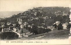 CPA Sainte Address Seen General View