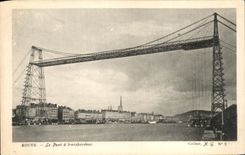 CPA Rouen the Bridge has Transbordeur