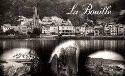 CPA Boullle Hotels Seen on the Seine Towards Rouen View one the Seine