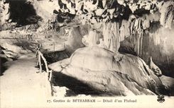 CPA Grottes De Betharram Detail d un Plafond