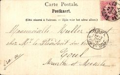 Recuerdo del ayuntamiento de CPA de Bruselas