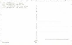 CPA Oud Amsterdam Kolkje Old 