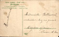 CPA Fantaisie Fleurs Bonne et heureuse Fete