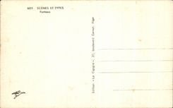 Escenas y tipos fantasia Argelia de CPA