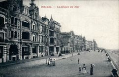 CPA Ostend the Dam of Sea