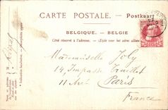 CPA Interior Ostend of Kursaal