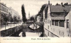 CPA Bruges Left the green quay