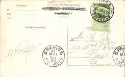 CPA Bruselas la oficina de correos