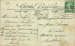 CPA Poissy Detail du Portail de I Eglise