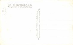 CPA La Bourboule Vue Generale et la Roche Vendeix