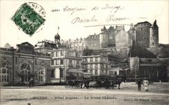 Hotel de CPA Dieppe Regina el castillo viejo